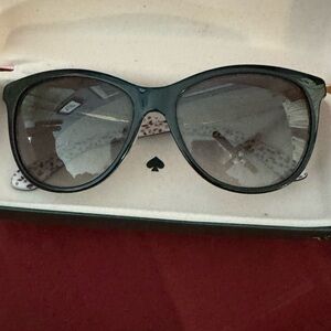Kate Spade sunglasses EUC except case. Case nibbled by puppy🐾